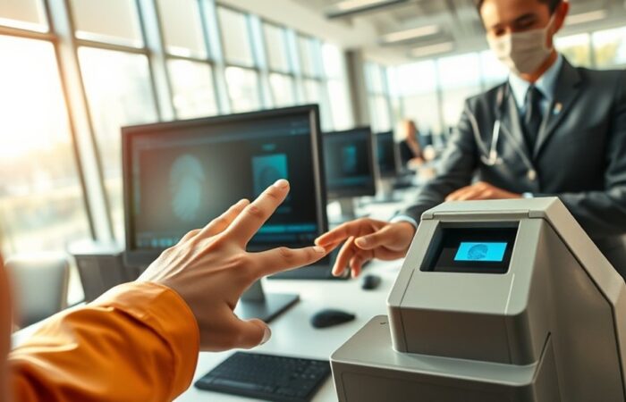 como funciona a busca biométrica