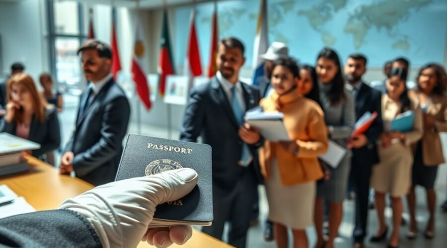 como funcionam os vistos de trabalho