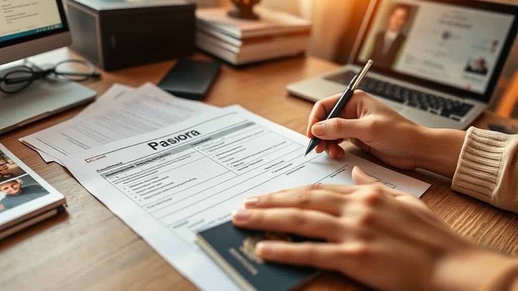 Processo de submissão da petição I-130