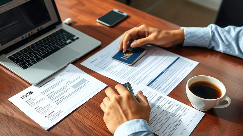 Diretrizes do processo de solicitação do I-140