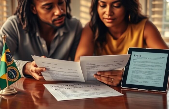 formulário i 140 explicado brasil