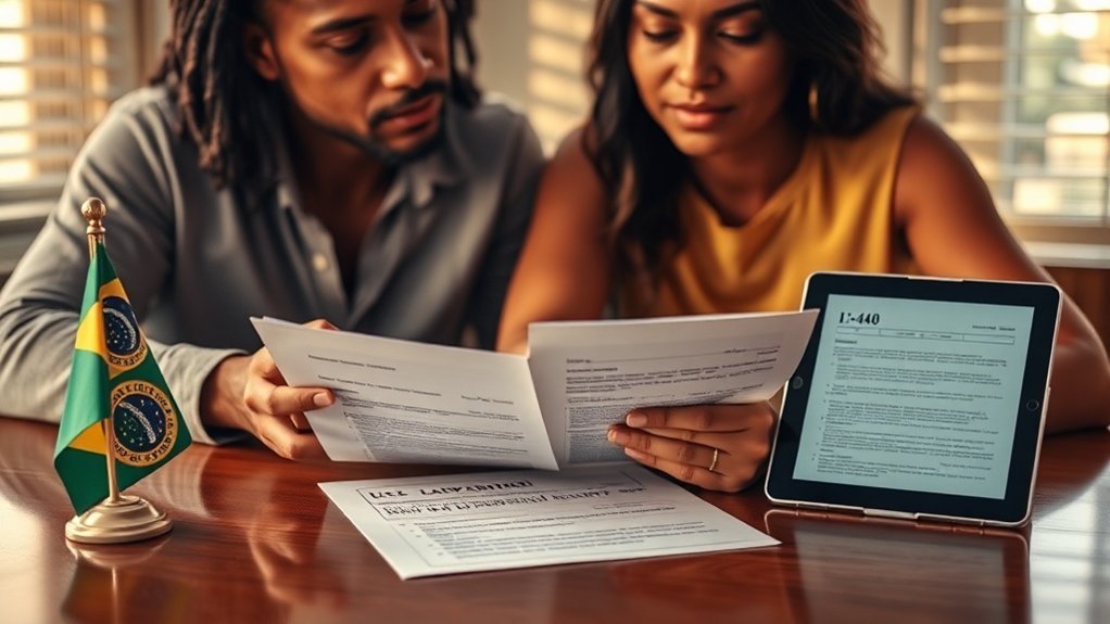 formulário i 140 explicado brasil