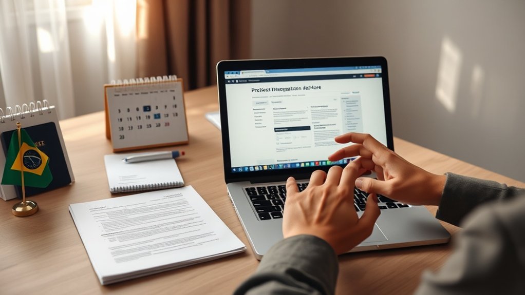 Processamento e resultados do I-140