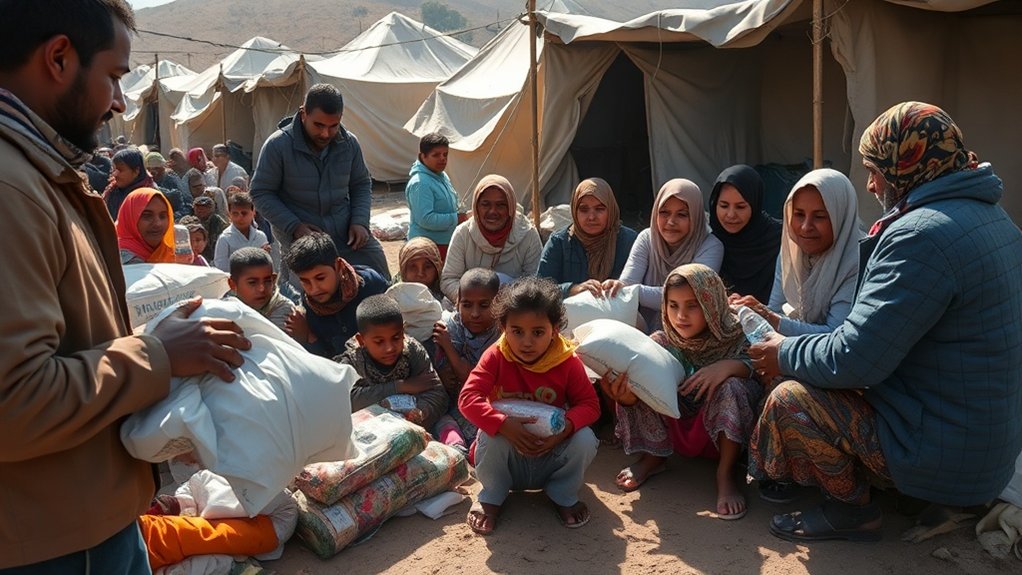 abrigo imediato dinheiro reunificação