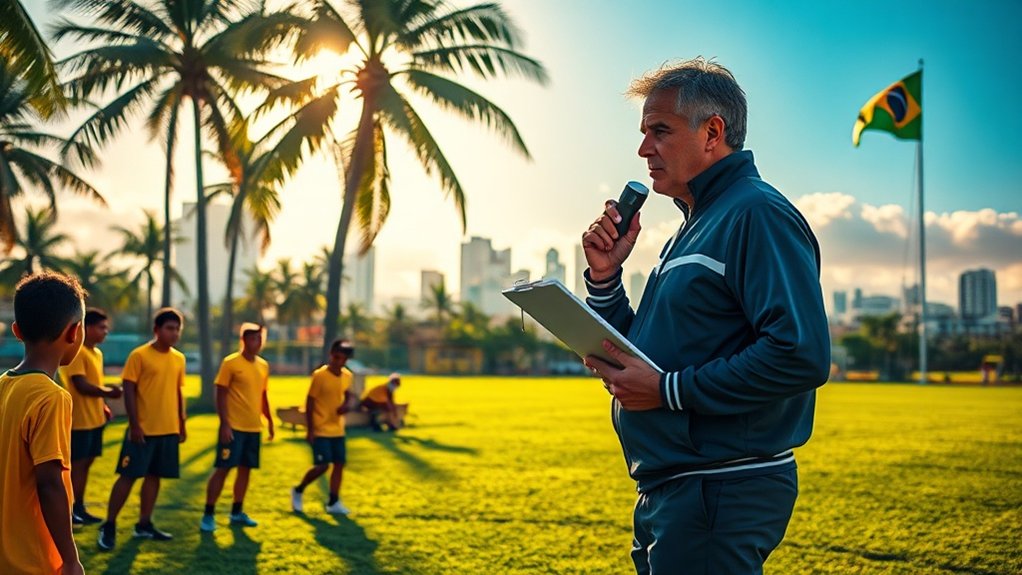 imigrar como treinador esportivo