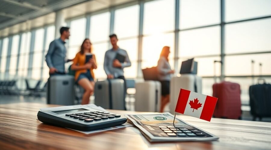 custos para imigrar para o Canadá
