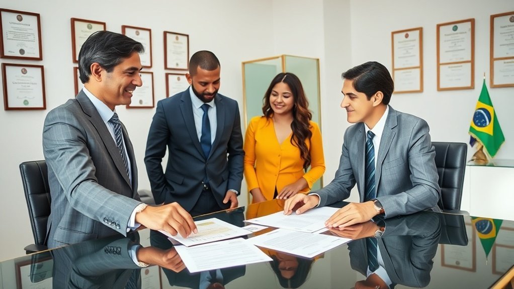 conformidade de imigração para o sucesso