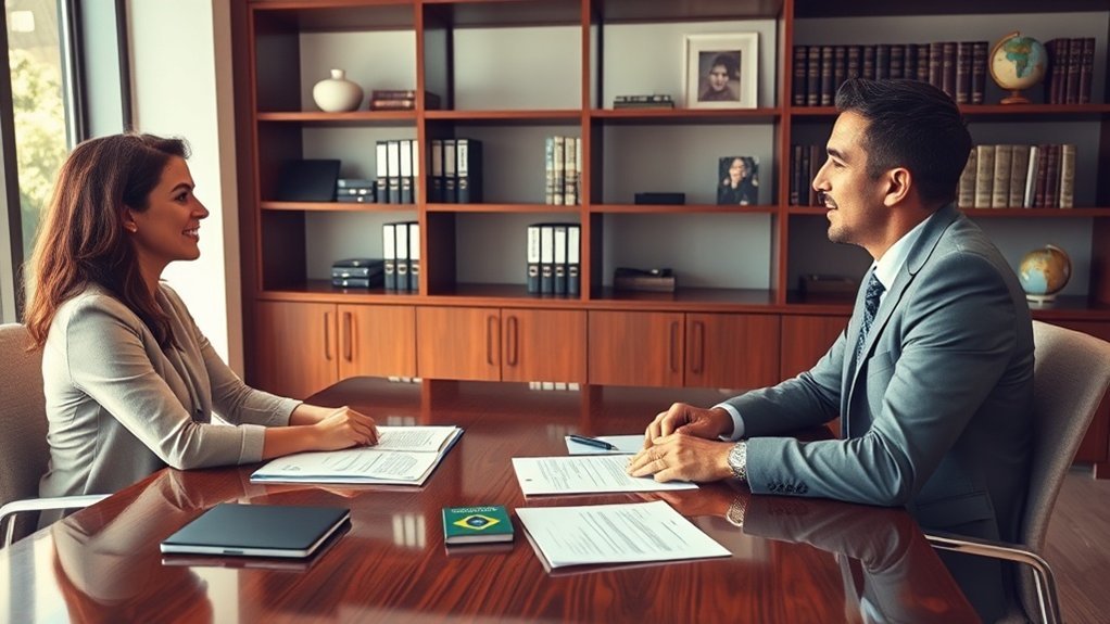 serviços de consultoria em imigração oferecidos