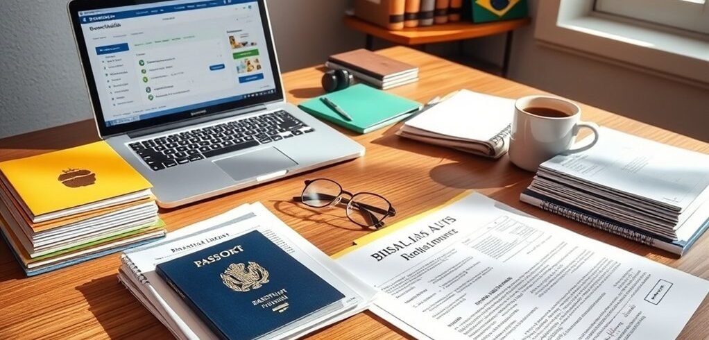 estratégias de organização de documentação de imigração
