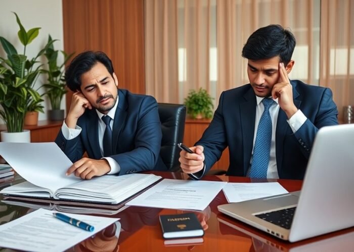 Assistência na preparação de documentos de imigração