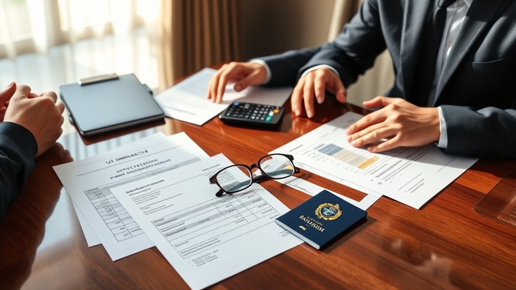 estimativas de custo de advogado de imigração