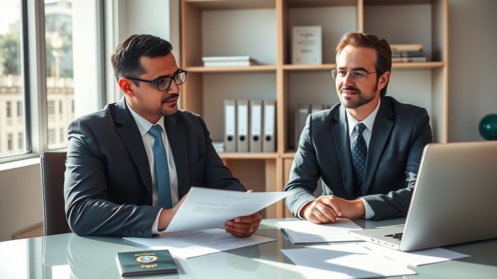 orientação profissional de advogado de imigração
