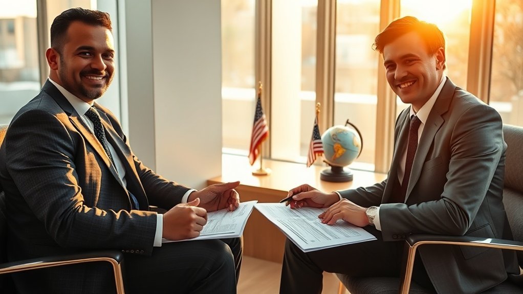 Orientação jurídica sobre imigração necessária