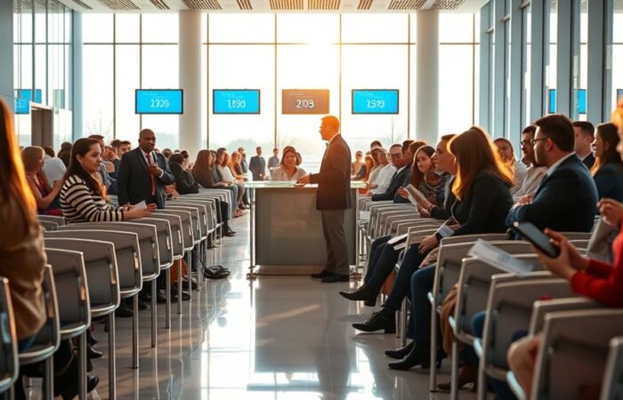 Procedimentos para agendamento no escritório de imigração