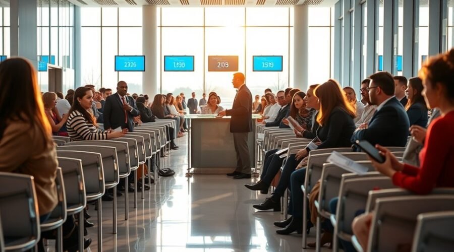 Procedimentos para agendamento no escritório de imigração