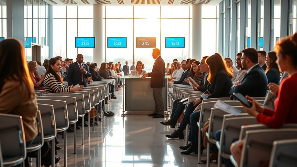 Procedimentos para agendamento no escritório de imigração