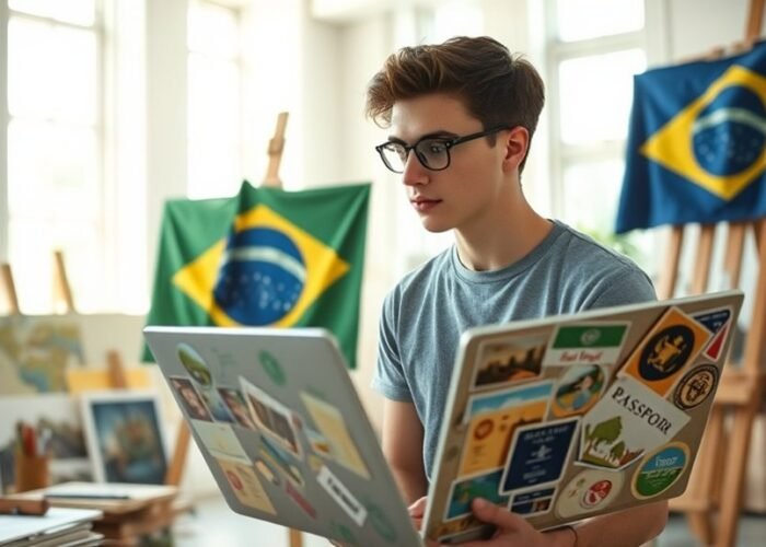 imigração de artista independente brasil