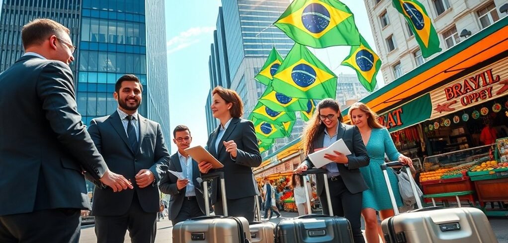 estratégias de oportunidades internacionais no Brasil