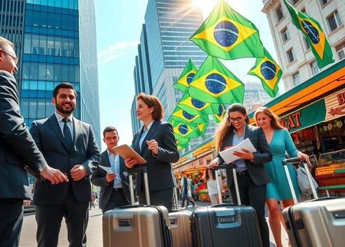 estratégias de oportunidades internacionais no Brasil