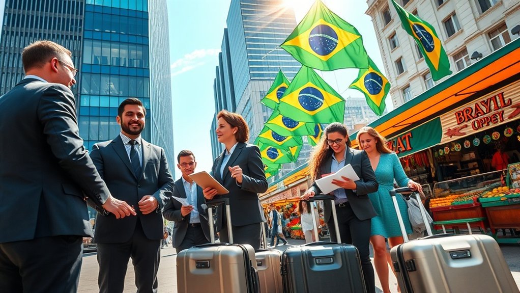 estratégias de oportunidades internacionais no Brasil