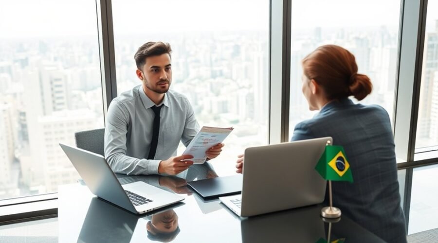 oferta de emprego negociação de visto