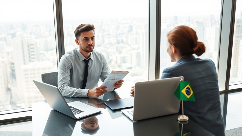 oferta de emprego negociação de visto