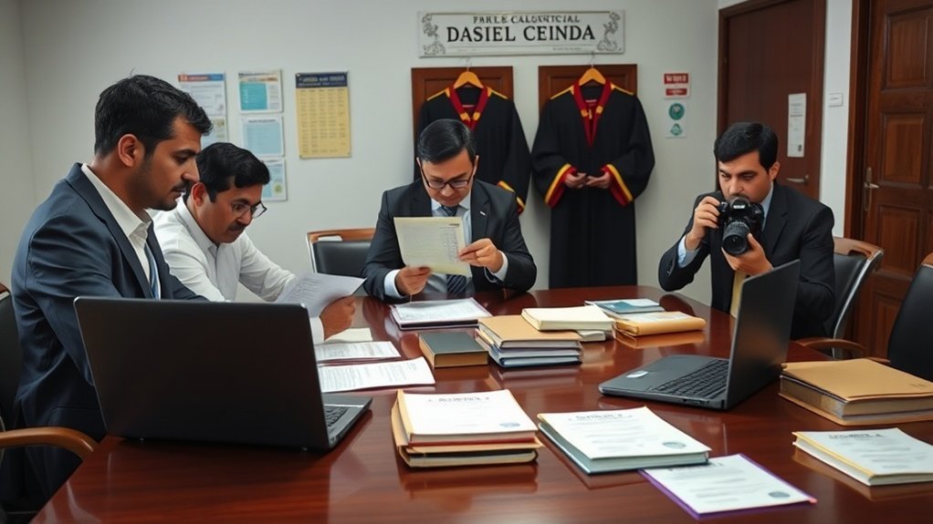 conformidade judicial em relação às provas