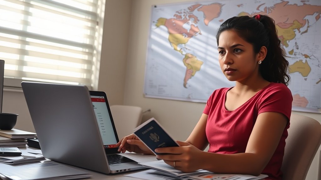 manter os registros de imigração atualizados