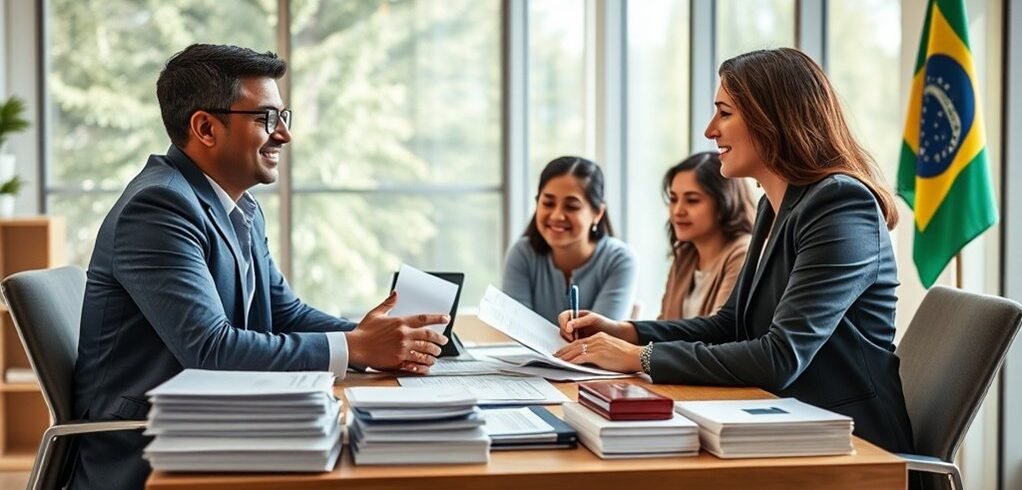 assistência jurídica para imigração