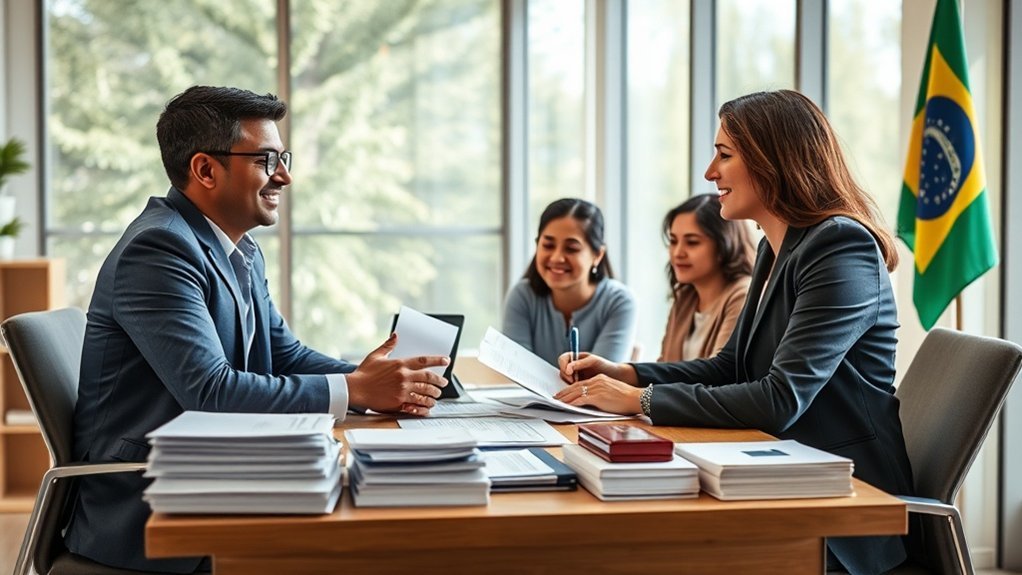 assistência jurídica para imigração
