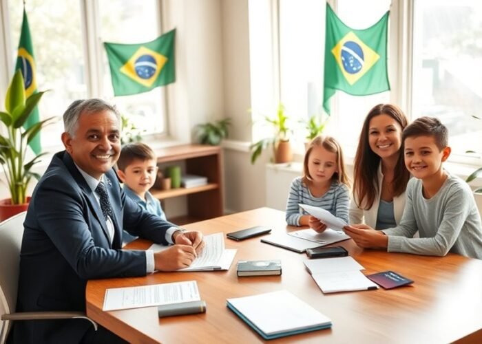 consultoria legal de imigração para famílias