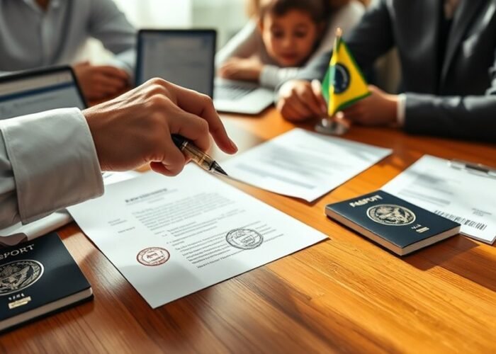 planejamento de imigração legal brasil