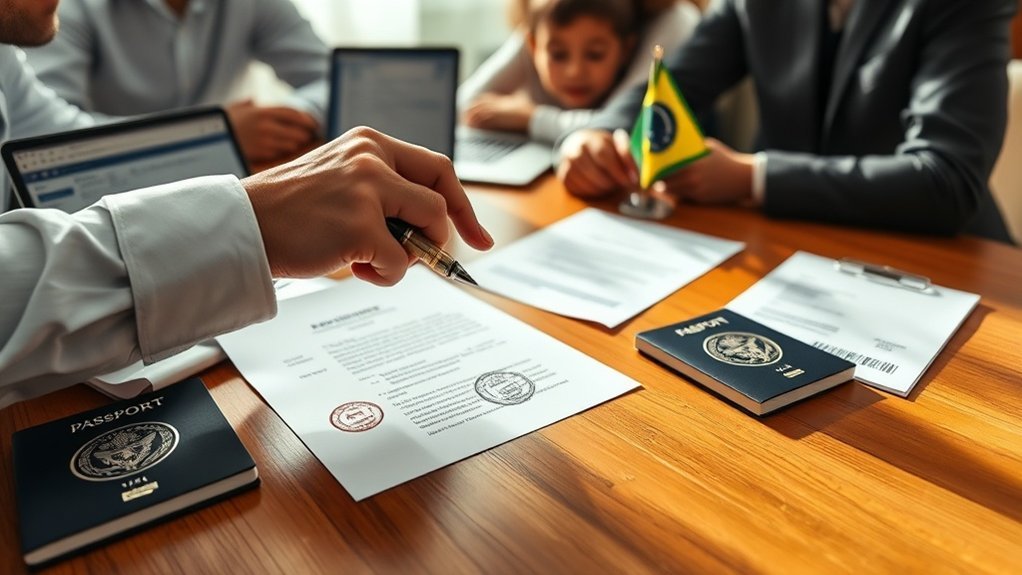 planejamento de imigração legal brasil