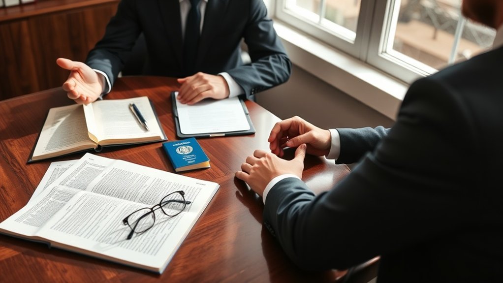 benefícios da representação legal no processo de imigração