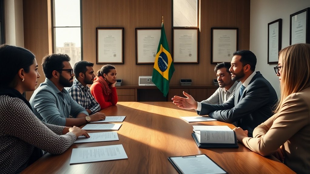 A representação legal empodera os migrantes