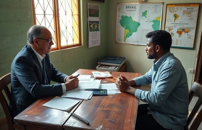 representação legal em migração