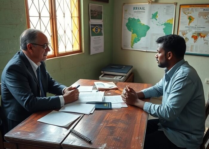 representação legal em migração