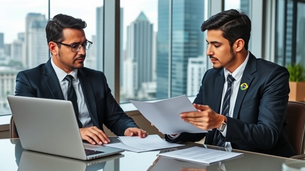 apoio jurídico após a chegada