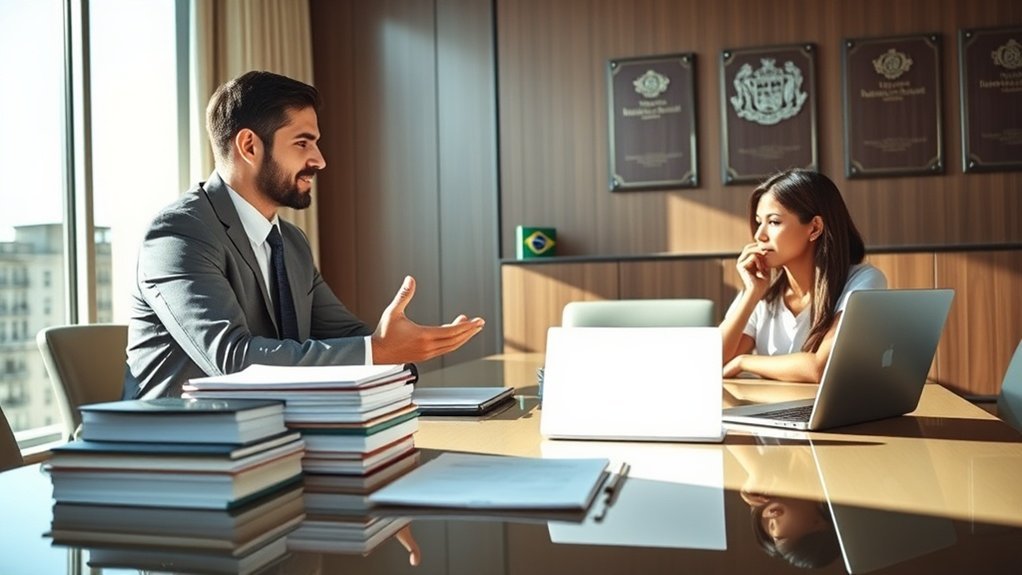 Apoio jurídico para vistos