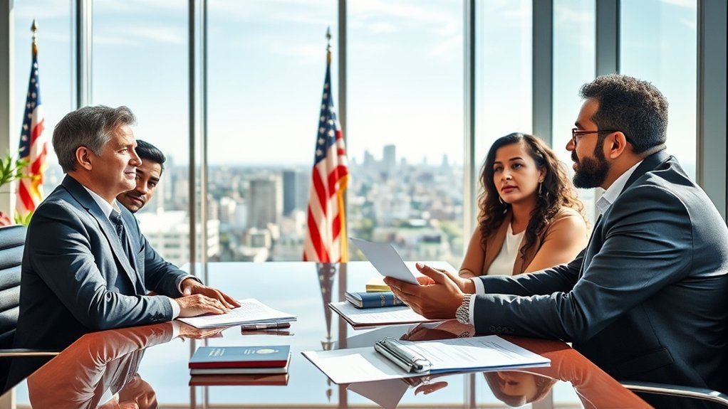 O apoio jurídico minimiza os atrasos na imigração