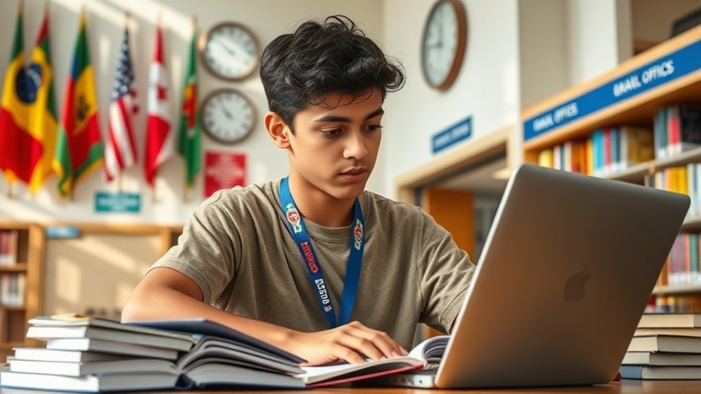 manter o status de visto de estudante