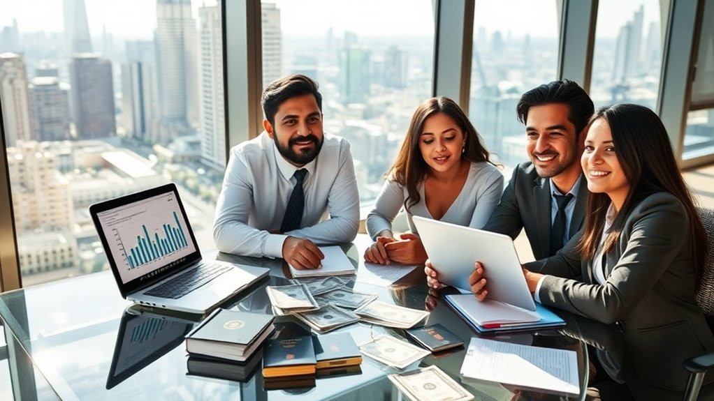 gerenciando finanças nos EUA