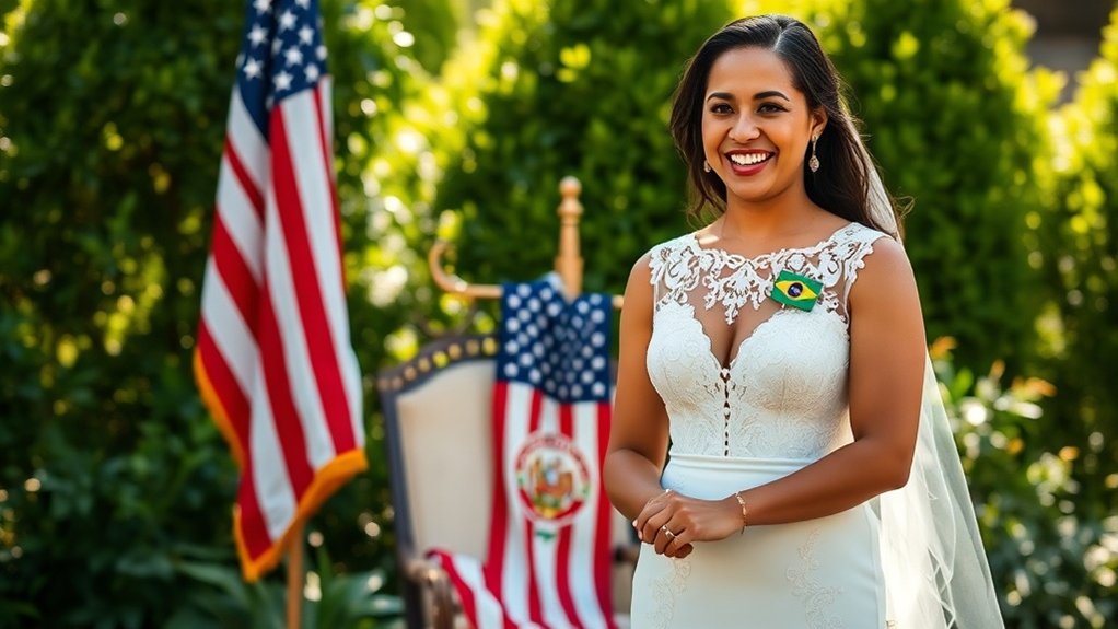 casamento para residência nos EUA