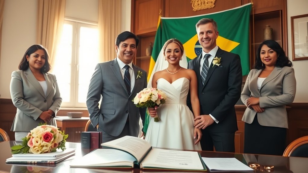 Procedimentos para casamento no Brasil