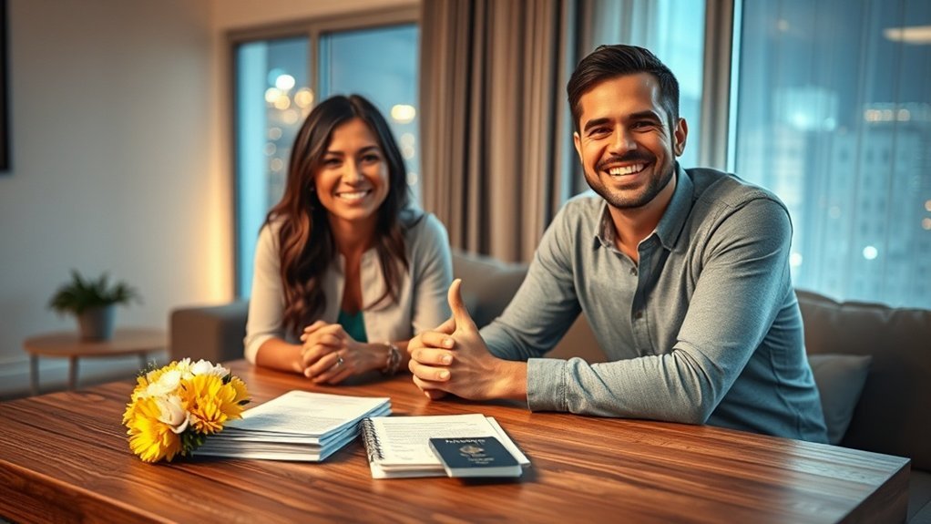 Regras de casamento com americanos