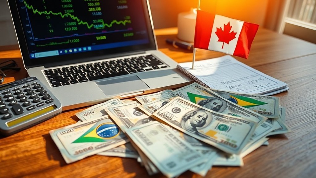 transferência e planejamento de dinheiro