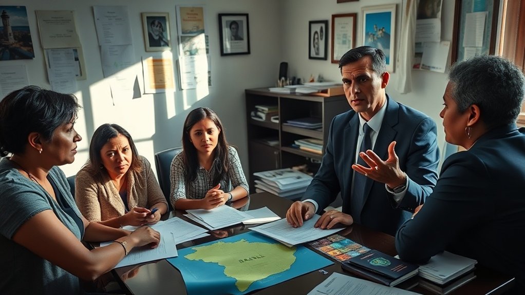 navegando pelos desafios da imigração no Brasil