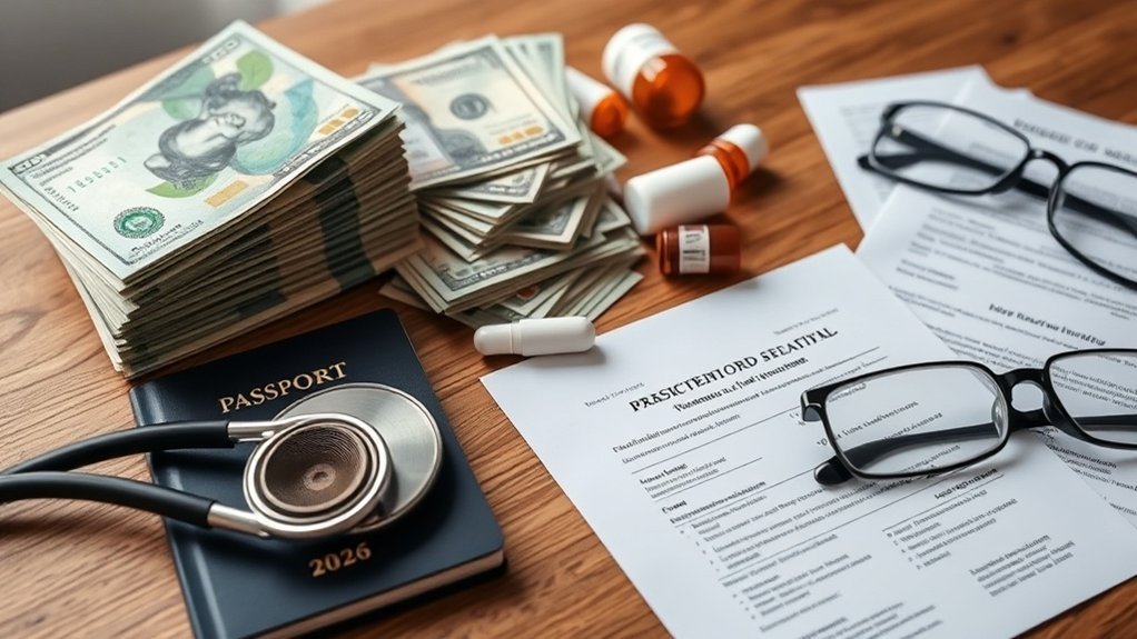 despesas médicas e de tradução necessárias