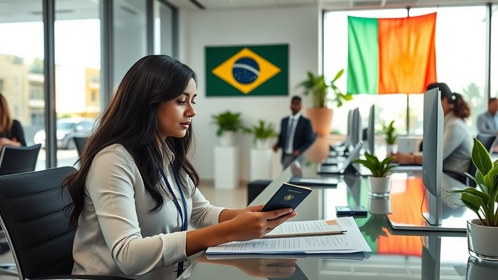 abrir uma conta bancária no Brasil