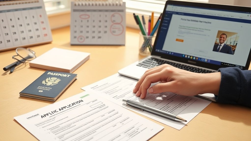 documentos necessários para a aplicação do OPT